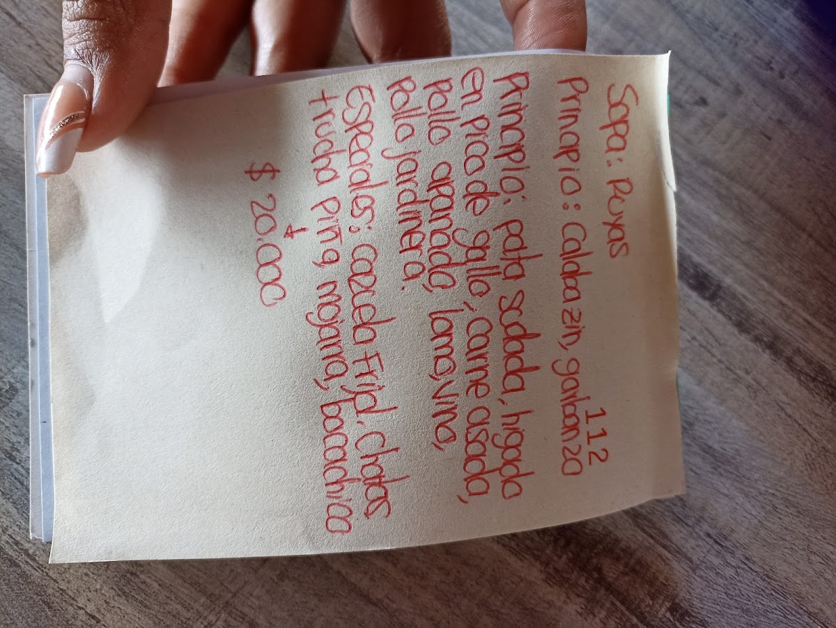 Menu Sabores De Mi Tierra-1